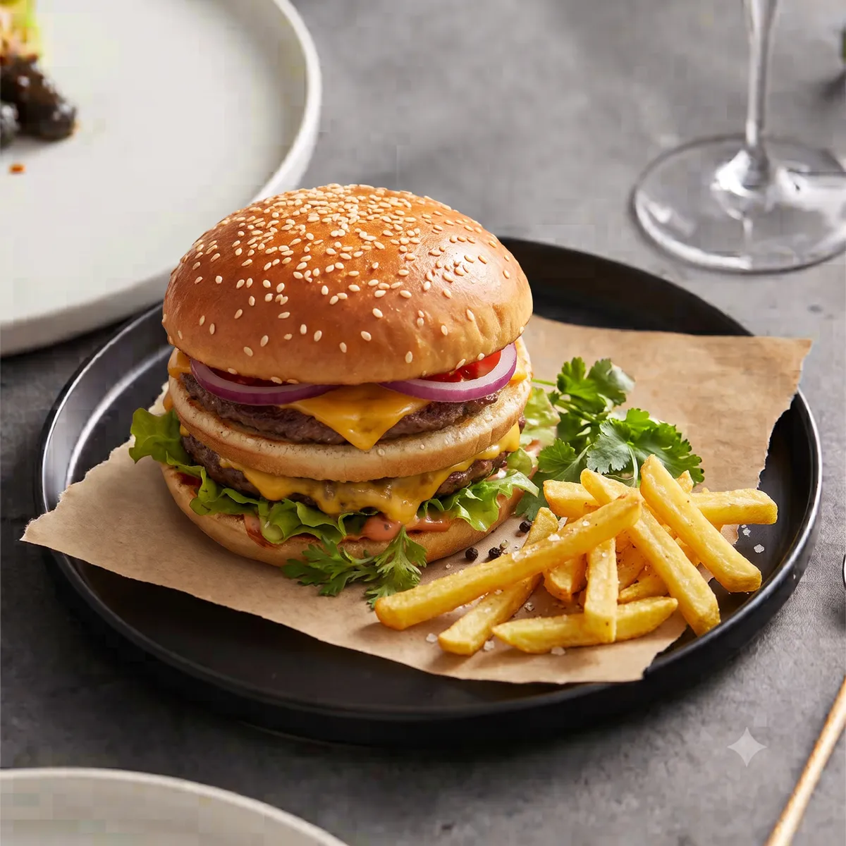 Double Classic Burger 2